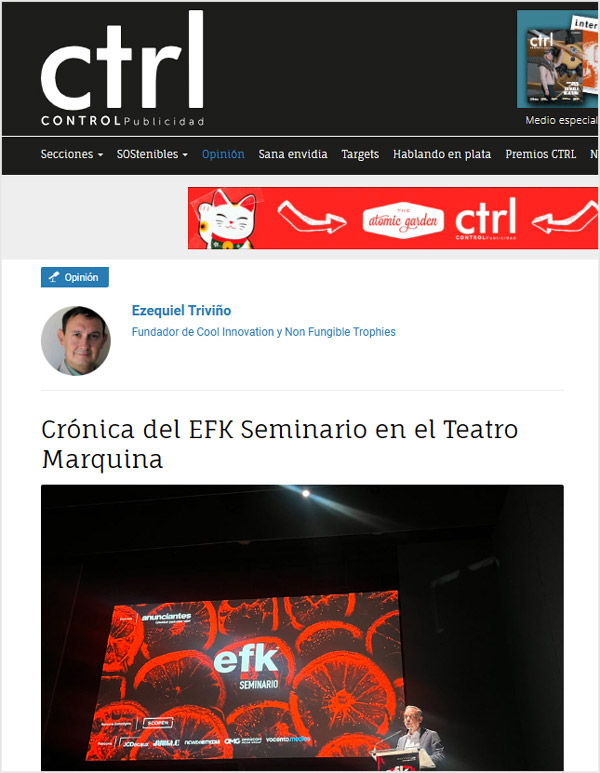 Crónica de Control sobre el Seminario Eficacia
